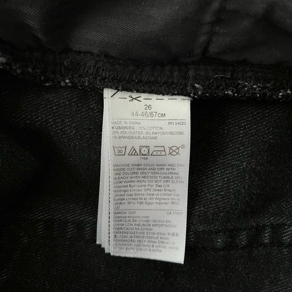 Gap Best Girlfriend Jeans Size 26 - Picture 7 of 7